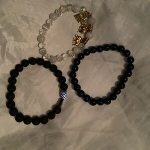 Bracelet set of 3 stretch